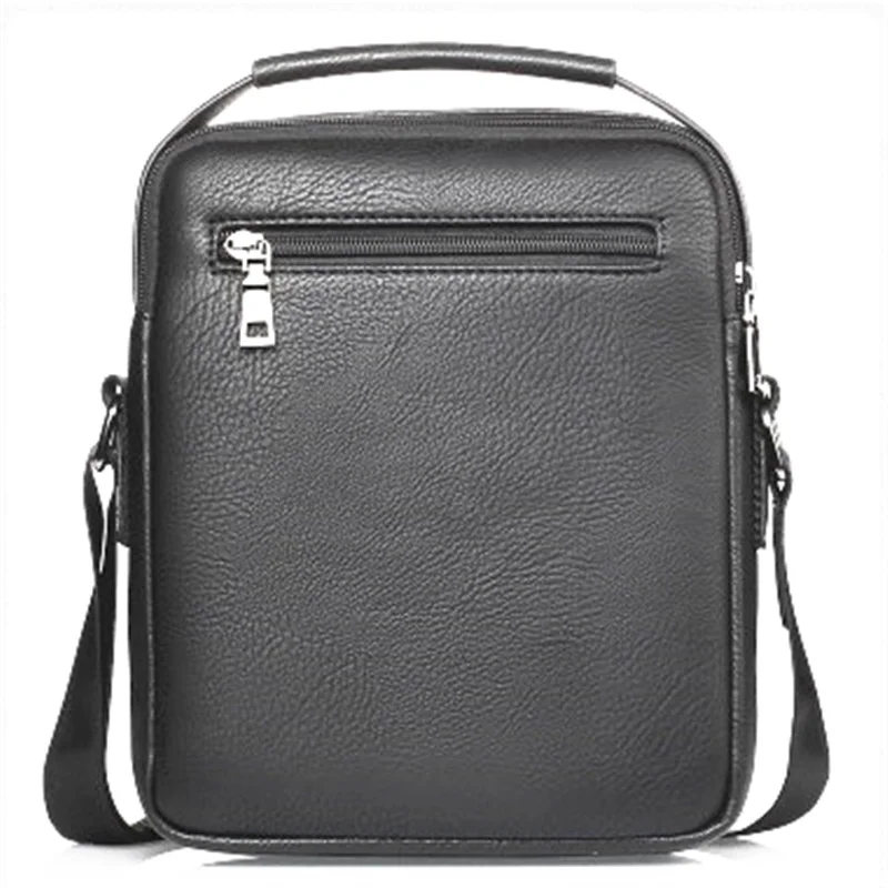 WEIXIER Business PU Leather Men Shoulder Bag Crossbody s Vintage Handbags Large Capacity Casual Men's Travel Tote