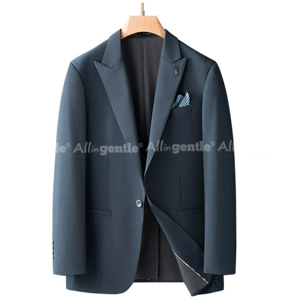 Big and Tall Suits for Men Office to Formal Events 3 Piece Set Single-Button Elegant Slim Fit Premium Blend