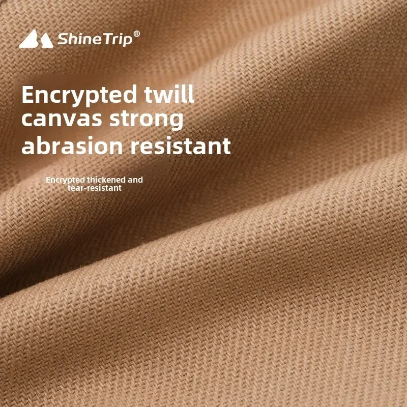 ShineTrip Outdoor Camping Chair Armrest Hanging Bag Multi Functional Double Layer Storage Bag Waterproof and Wear Resistant New
