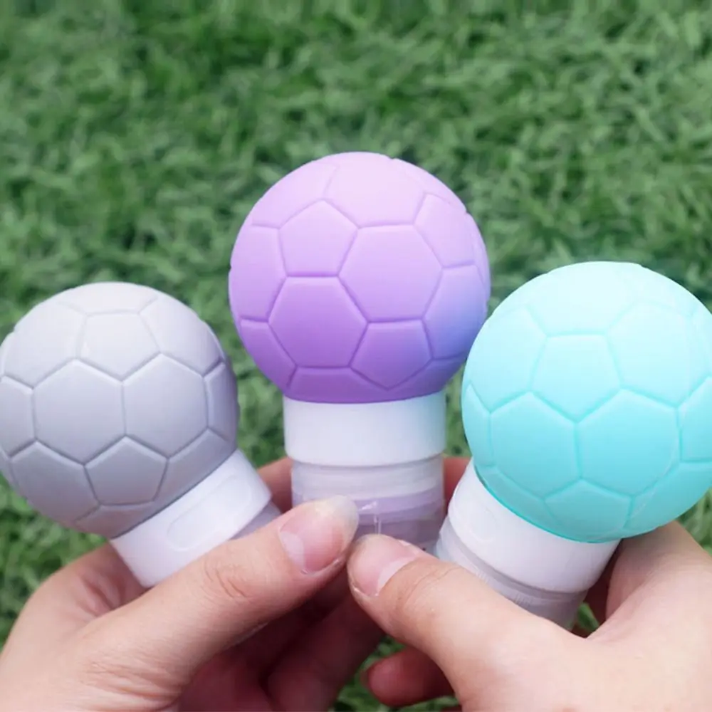 

Soccer Ball Shaped Cosmetic Sample Organizer Storage Leakproof Travel Bottle Refillable Bottle Fragrance Vacuum Containers