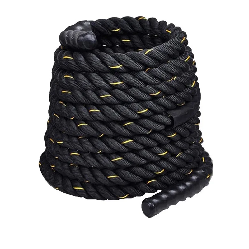 

Home Fitness Combat Rope Set for Muscle Strength Training Thick Battle Rope Swing for Physical Exercise