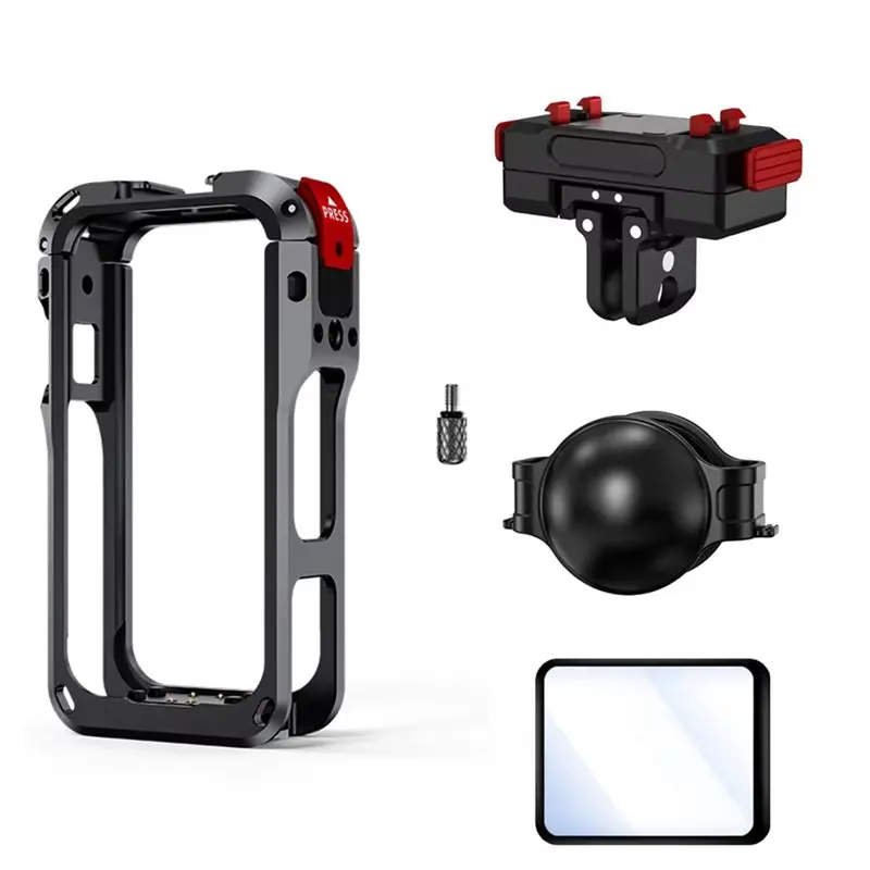 ABRI-For X6 Frame W/ Base, Lens Cover & Screen Protector