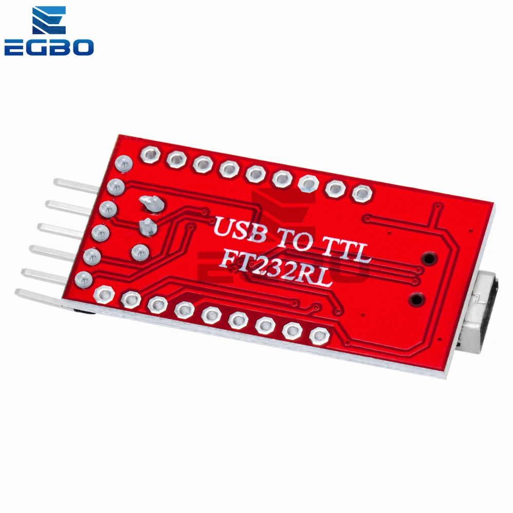 1 ~ 10 قطعة EGBO FT232RL Type-c Mini FTDI USB 3.3 فولت 5.5 فولت إلى TTL وحدة مهايئ مسلسل لاردوينو FT232 Pro USB إلى TTL 232