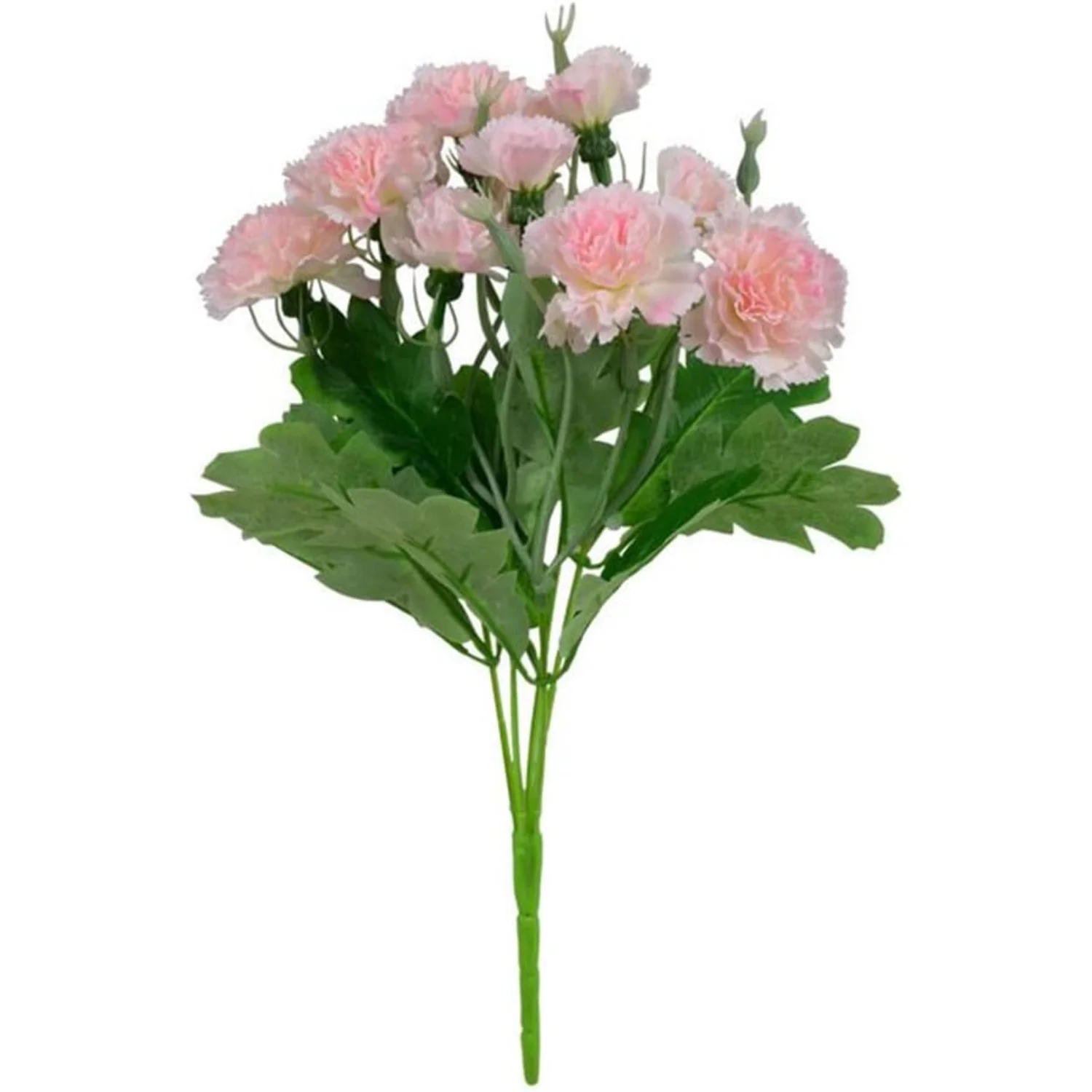 40 Heads Artificial Carnations,Silk Hydrangea Bouquet Decoration Plastic Plant Suitable for Photo Props Family Party  Decoration