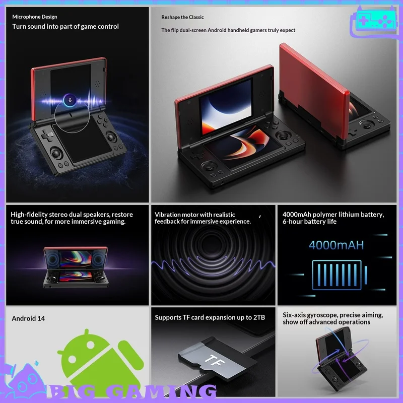 Game Handheld Console For Ambronic Rg Ds 4