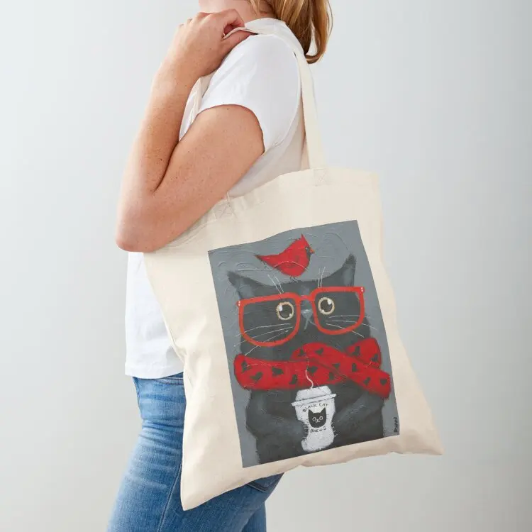 Morning Coffee With A Cardinal Tote Bag