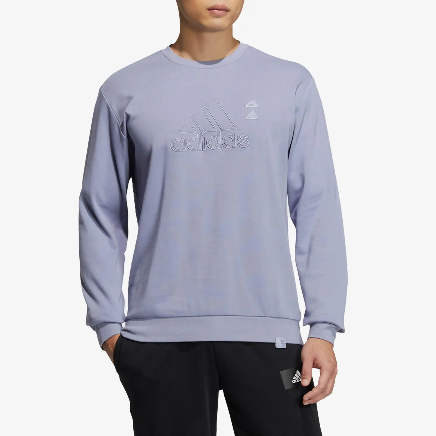 Adidas genuine men's casual minimalist pullover hoodie IA6955