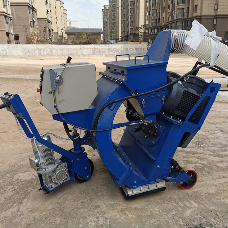 Yu Gong Road Surface Shot Blasting Machine Mable Granite Ceramic Floor Tile Oxford Paving Blocks Stone Shot Blasters for Sale