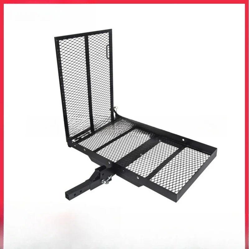 Car rear modification Foldable rear luggage rack Storage rack Trailer bar Bicycle rack