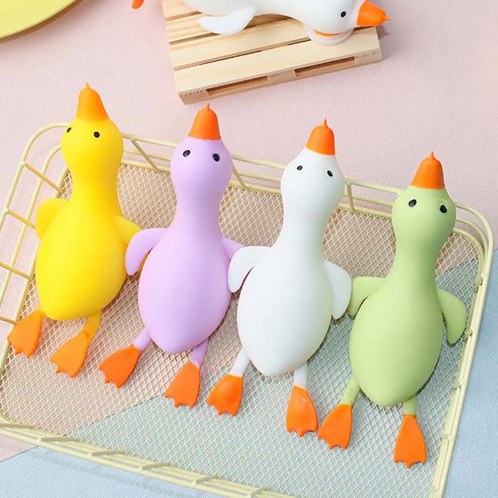 Maltose Bunte Aurora-Ente Quetschbare Weiche Niedliche Tier-Stressabbau-Dekompression Stretch DIY Dekoration Geschenke ﻿