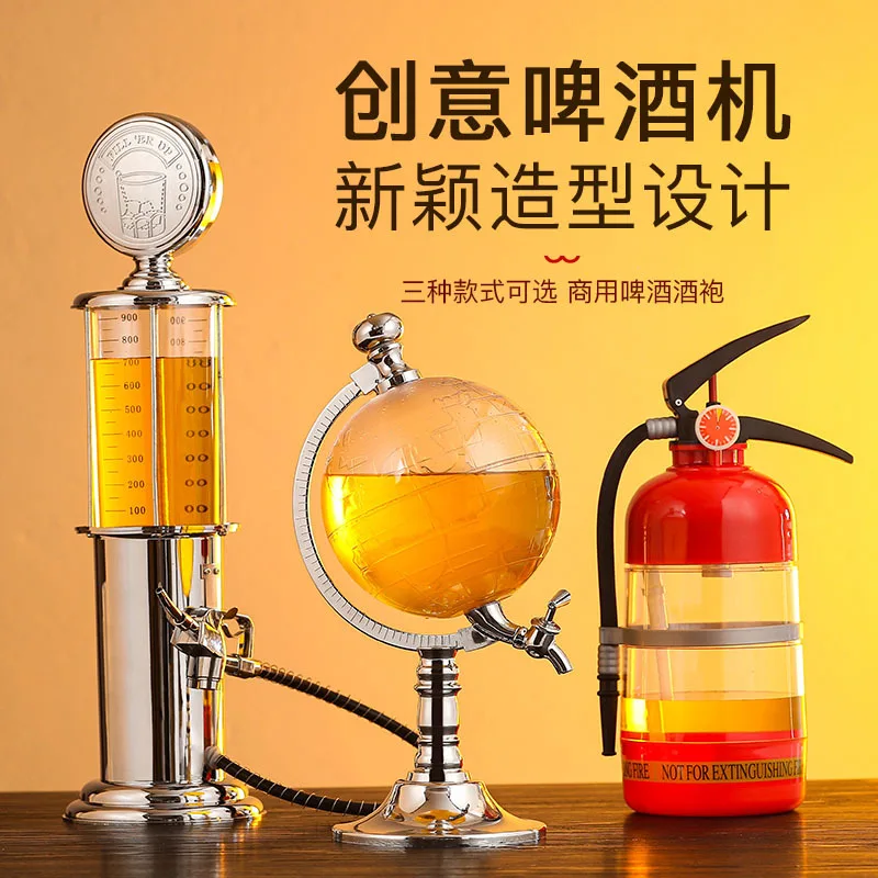 Plastic Barreled Beer Tower, Water Dispenser, Large Capacity, Wine Gun, Bar, Ktv Set, Draft Beer Tower