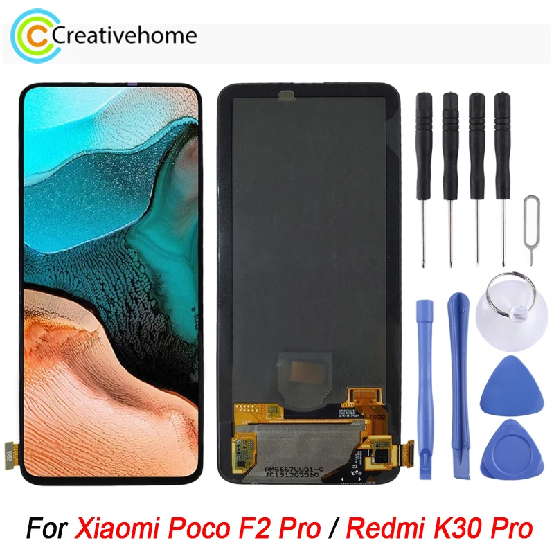 

LCD Screen For Xiaomi Poco F2 Pro Redmi K30 Pro 5G Phone LCD Display with Digitizer Full Assembly Replacement Part