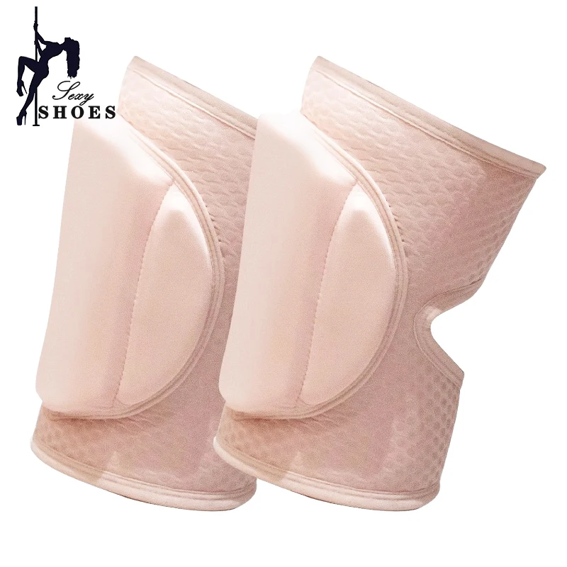 Anti Slip Knee Pads Steel Tube Dance Silicon Coating Protection Collision Prevention Drop Prevention Thickened Pads Dancing Trai