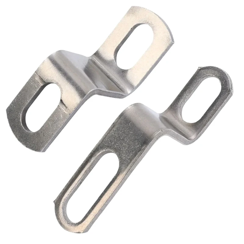652F Precisions Stainless Steel Motorcycle Exhaust Mounting Bracket Exhaust Hanger Muffler Bracket Fixing Clamp
