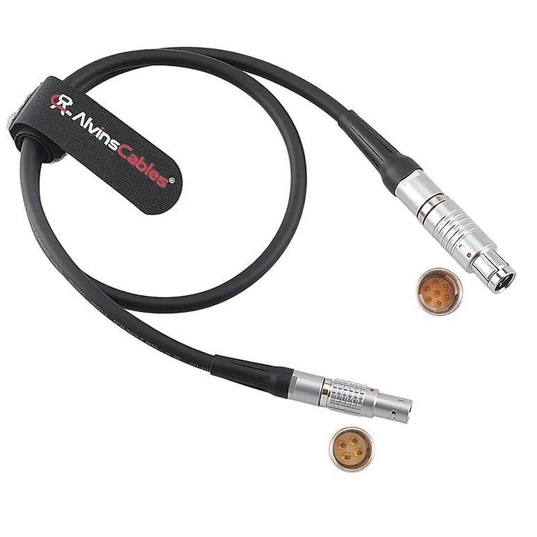 Data Transfer Cable for ARRI UMC-4 Lcube Serial LCUB-1 to Wards Sniper MK3 Laser Range Finder Fischer 7-Pin to 4-Pin Rotatable