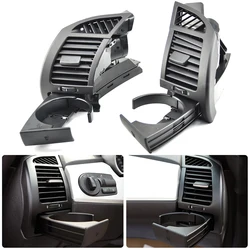 For BMW Z4 E85 E86 2002-2008 Front Dashboard Conditioning Panel Air Vent Oulet Cover Grille Frame Trim & Water Cup Holder Kit