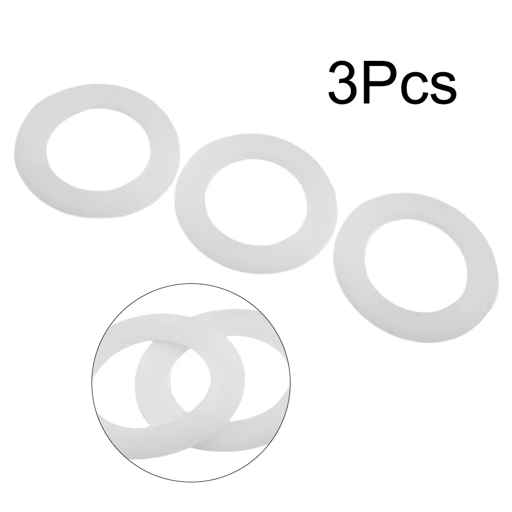 Practical Brand New High Quality Dual Flush Seal For Glacier Bay Accessories Water Stop Valve Gasket 3PCS Part