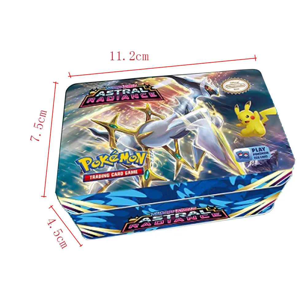 New TEMPORAL FORCES Pokemon cards Iron Box 42 Card Battle Game Hobby Collectibles Game Collection Anime Children\'s Cards