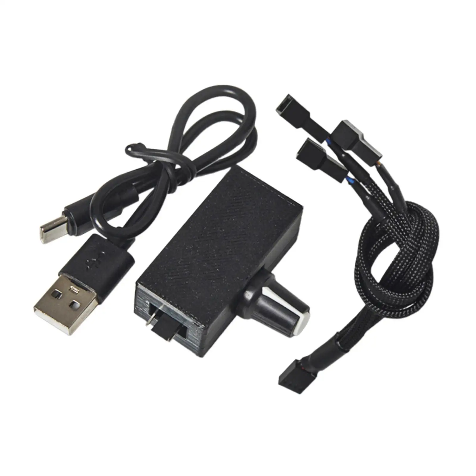 Controlador de velocidade pwm, 4 pinos, fácil de usar, ajuste de botão, faça você mesmo, 12v, bomba de ventilador, compacto, prático, resfriamento de água, controlador de ventilador