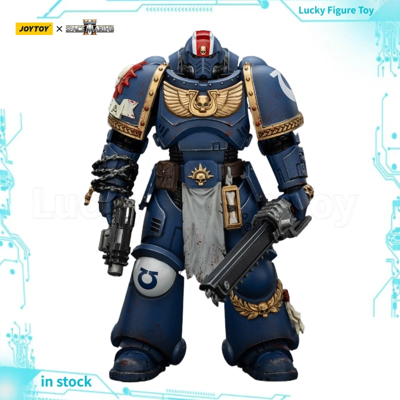 

【In Stock】JOYTOY 1/18 Action Figure Warhammer 40K Ultramarines Relic Primus Armour with Plasma Pistol and Combat Blade Toy