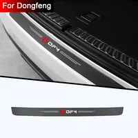 Car accessories Carbon fiber cloth trunk bumper Decoration For Dongfeng DFM AX7 H30 S30 DFSK SX5 SX6 AX4 P11 Styling