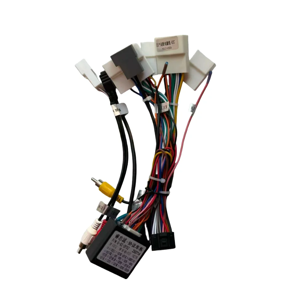 Canbus Box RZ-DF52 For Nissan Versa /X-Trail/Qashqai/SYLPHY/Teana/ Kicks/Juke/Navara /Sentra Android Universal Radio 16Pin Cable