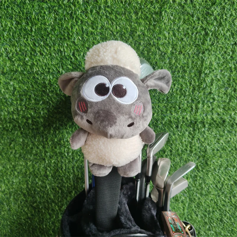 

Sheep Golf Fairway Wood Headcover Plush FW Wood Head Cover Large Stock Drop Shipping