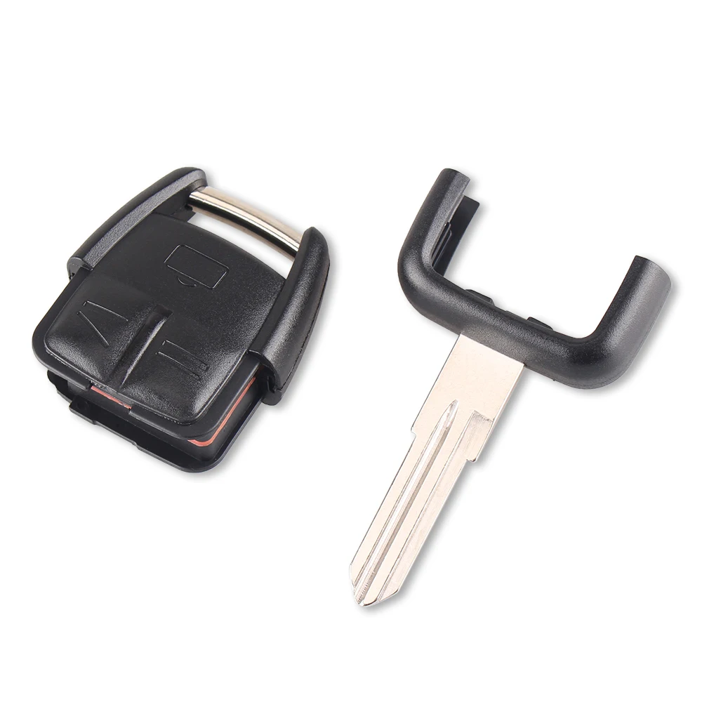 KEYYOU-carcasa para mando a distancia de coche, carcasa de repuesto para mando a distancia, 3 botones, 10x, para Vauxhall, Opel, Vectra, Astra, Zafira, Omega