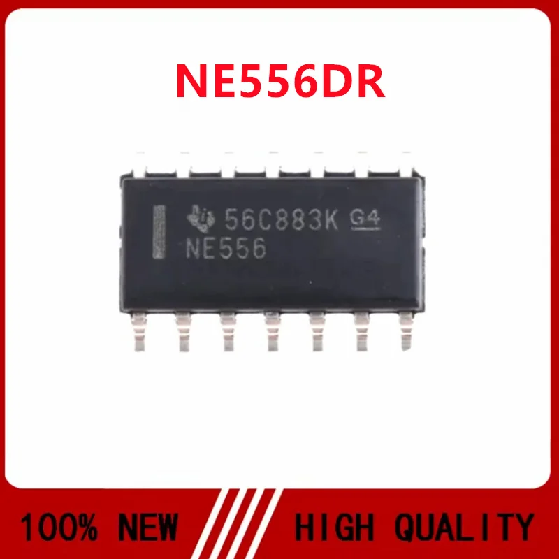 10PCS/LOT NE556DR NE556 SOP-14 Dual-channel timer chip in stock