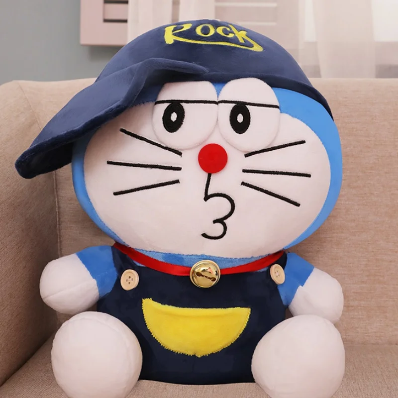 Anime Doraemon wypchane pluszowe zabawka miękka zwierzęca pluszowa lalka figurki Anime lalki Doraemon prezenty urodzinowe i świąteczne dla dziewczynek