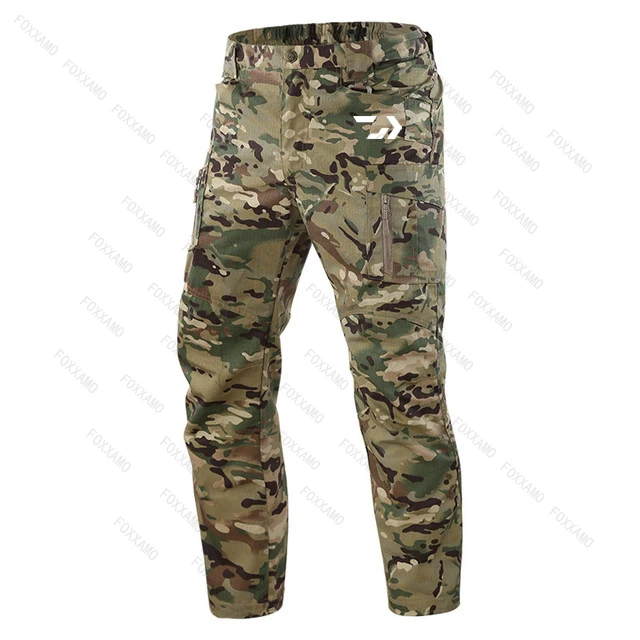 2024 New IX9 Men's Military Tactical Pants Spring and Autumn Outdoor Hiking Hunting Pants Windproof and Waterproof Fishing Pants