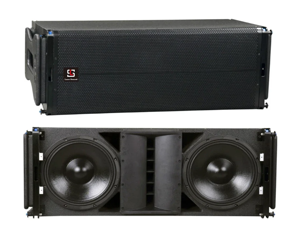 professional speaker LA-6 double 12 inch line array loudspeaker big concert outdoor stage sound system