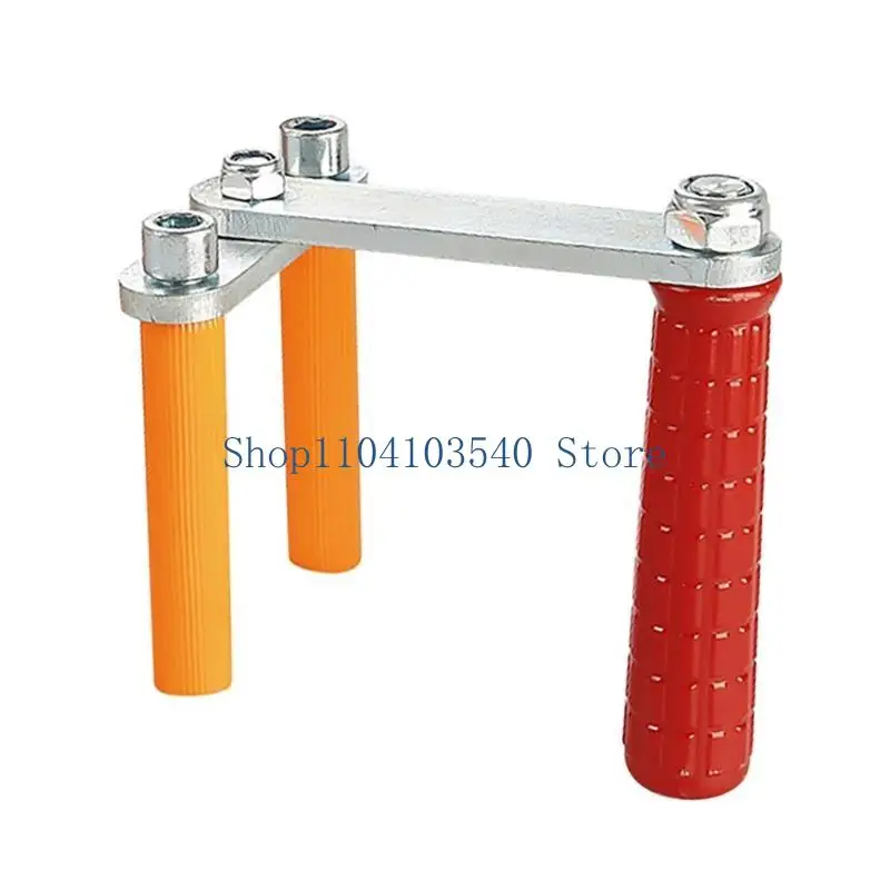 

02DC Универсальный подъемник для плитки со стальной конструкцией, эргономичный инструмент для транспортировки плитки для и