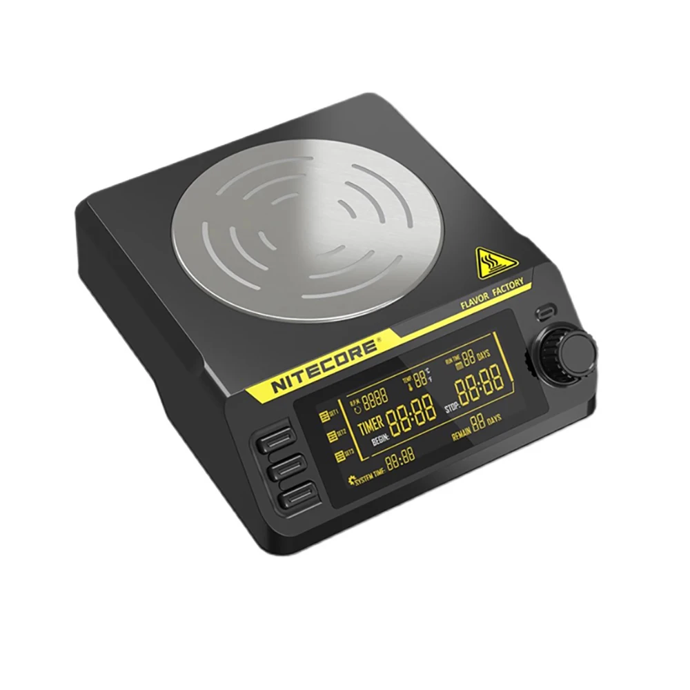 

Magnetic Stirrer with Heating & Programmable Modes - E-Liquid Mixer, 70-1200 RPM, 35℃-70℃