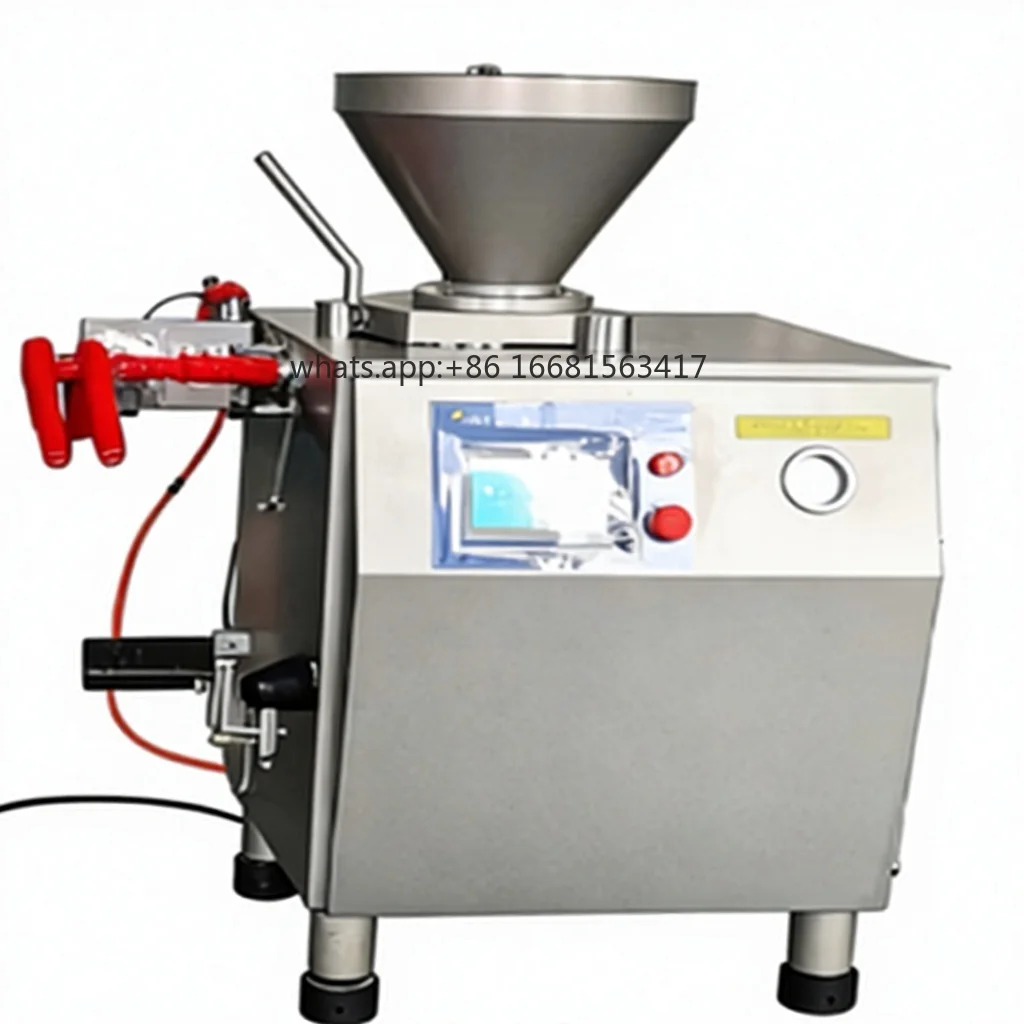 Factory Direct SalesAutomatic Quantitative Twist Sausage Filling Stuffer Machine Hydraulic Enema Machine For Sausage Filling