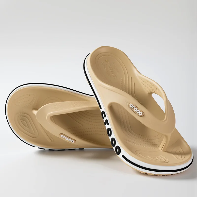 Summer New Comfortable Unisex Beach Casual EVA Thong Slippers Couple Matching Sandals Women's Open-Toe Flip Flops