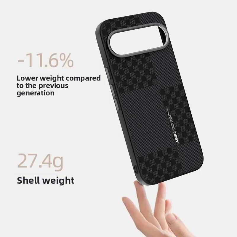 

Чехол для телефона Google Pixel 10 Pro XL Pixel 9 9a с беспроводной зарядкой, магнитное оборудование, объектив с микровельфом, чехол из углеродного волокна