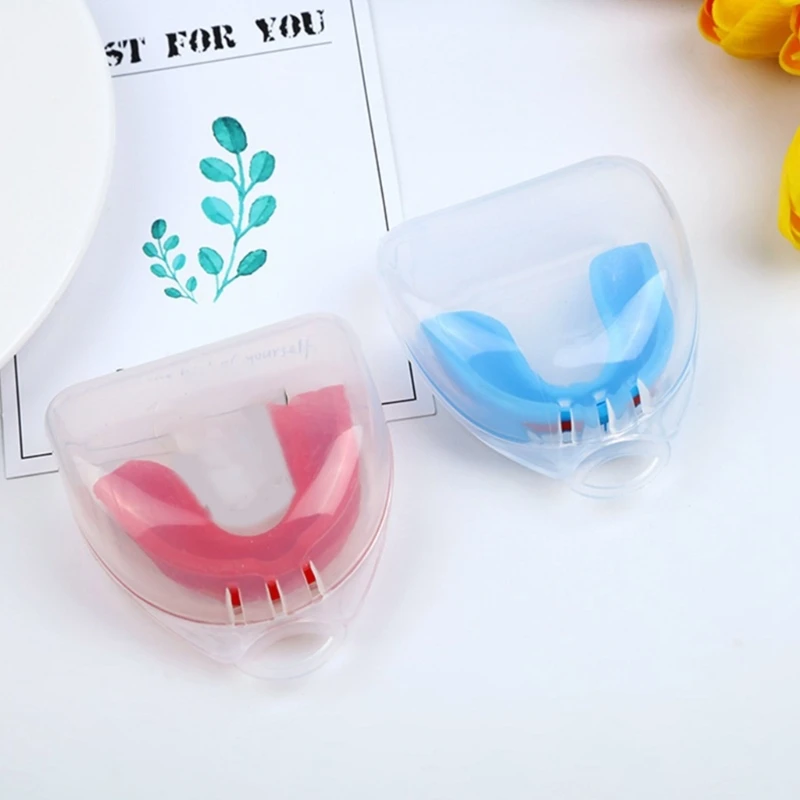 อุปกรณ์ป้องกันฟัน Mouthguard ชุดเกราะป้องกันฟันเพื่อป้องกันรั้งสำหรับ Mouth Guard DropShipping