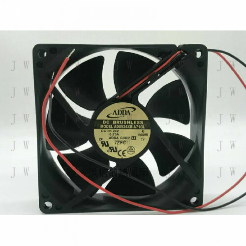 

Вентилятор осевой DDJ для ADDA AD0924XB-A71GL, 24В, 0.25А, 9см, 2-проводной, с двойным шарикоподшипником