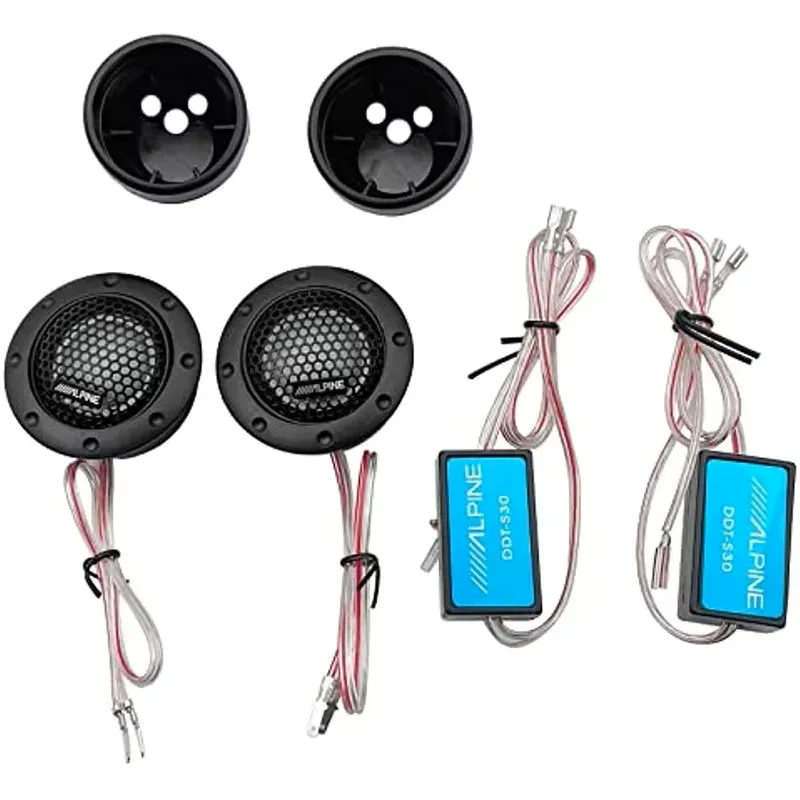 DDT-S30 Car Tweeter 12-24V Power Loud Car Audio Speaker High Quality Car Small Speaker Set for Car Audio Modification Speaker
