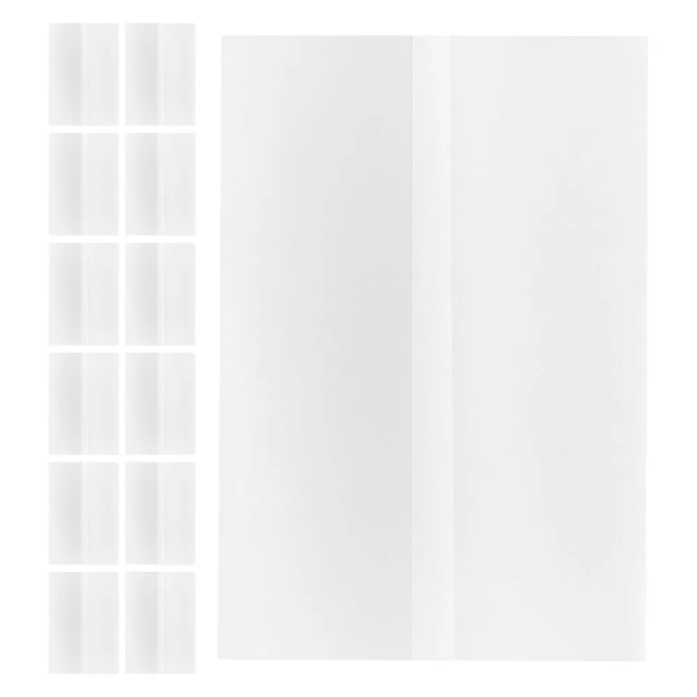 

20pcs Envelope Sleeves Semitransparent Paper Card Jackets Folding Wraps Universal Wedding Invitation Supplies Elegant