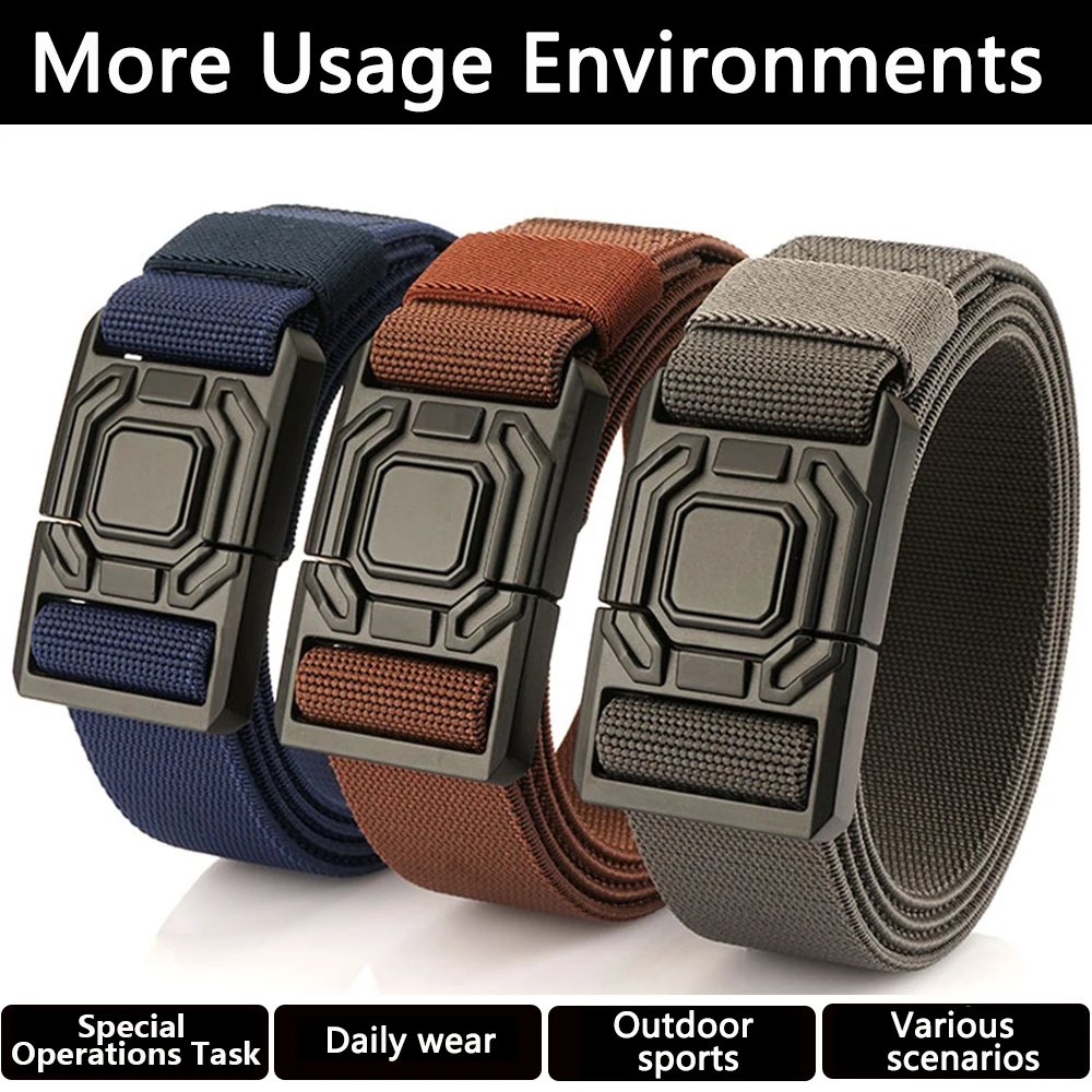 Tushi Nieuwe Mannen Riem Outdoor Jacht Tactische Riem Multifunctionele Gesp Nylon Riem Hoge Kwaliteit Marine Corps Canvas Militaire Riem