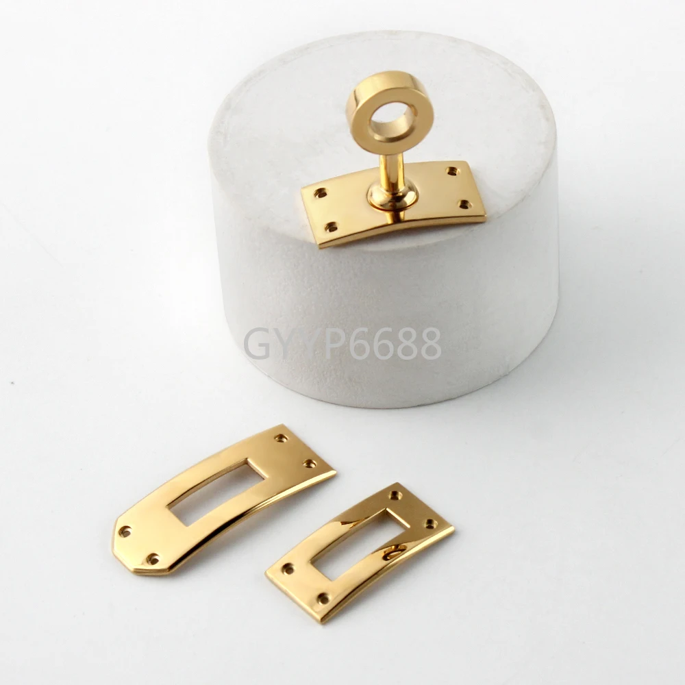 1/3/5Sets Stainless Steel 47x16mm,33x13mm Metal Bag Belt Lock Buckle For Kelly Bracelet Necklace Handbag Purse Parts Accessories