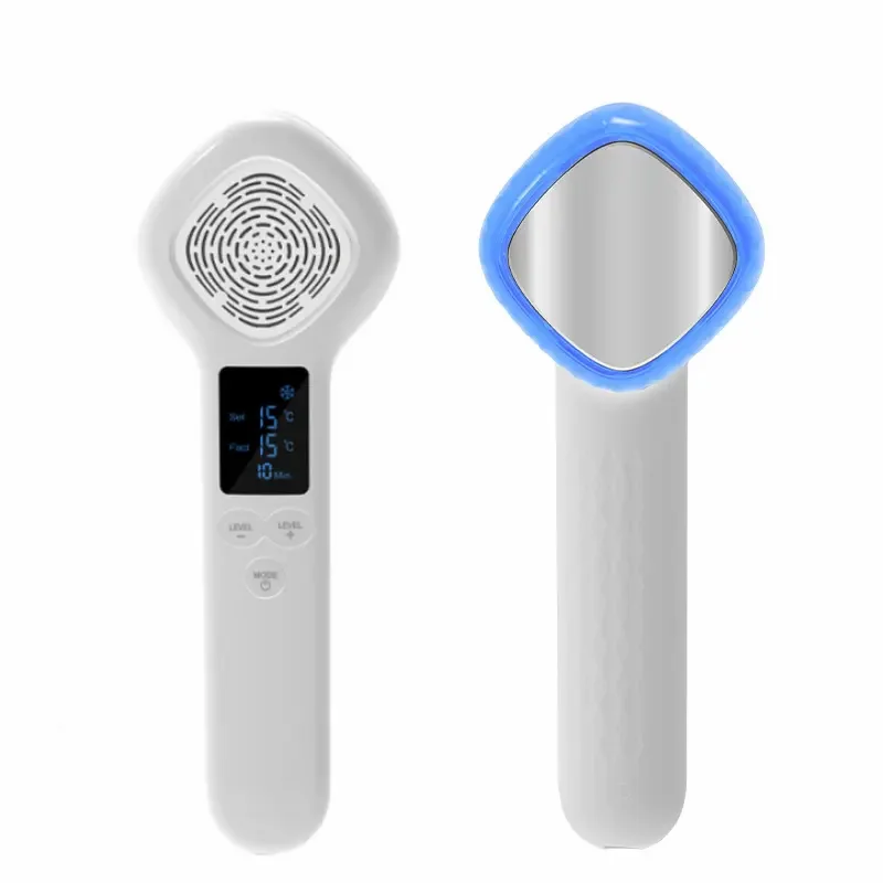 Facial Beauty Device 6 Color LED Photon Skin Care Face Lifting Tighten Wrinkle Removal Hot Cold Compress Skin Rejuvenation