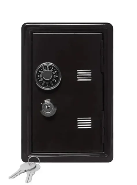 Household Insurance Box Vertical Mini Metal Safe Car Safe Key Insurance Cabinet Desktop Decoration Piggy Bank 5