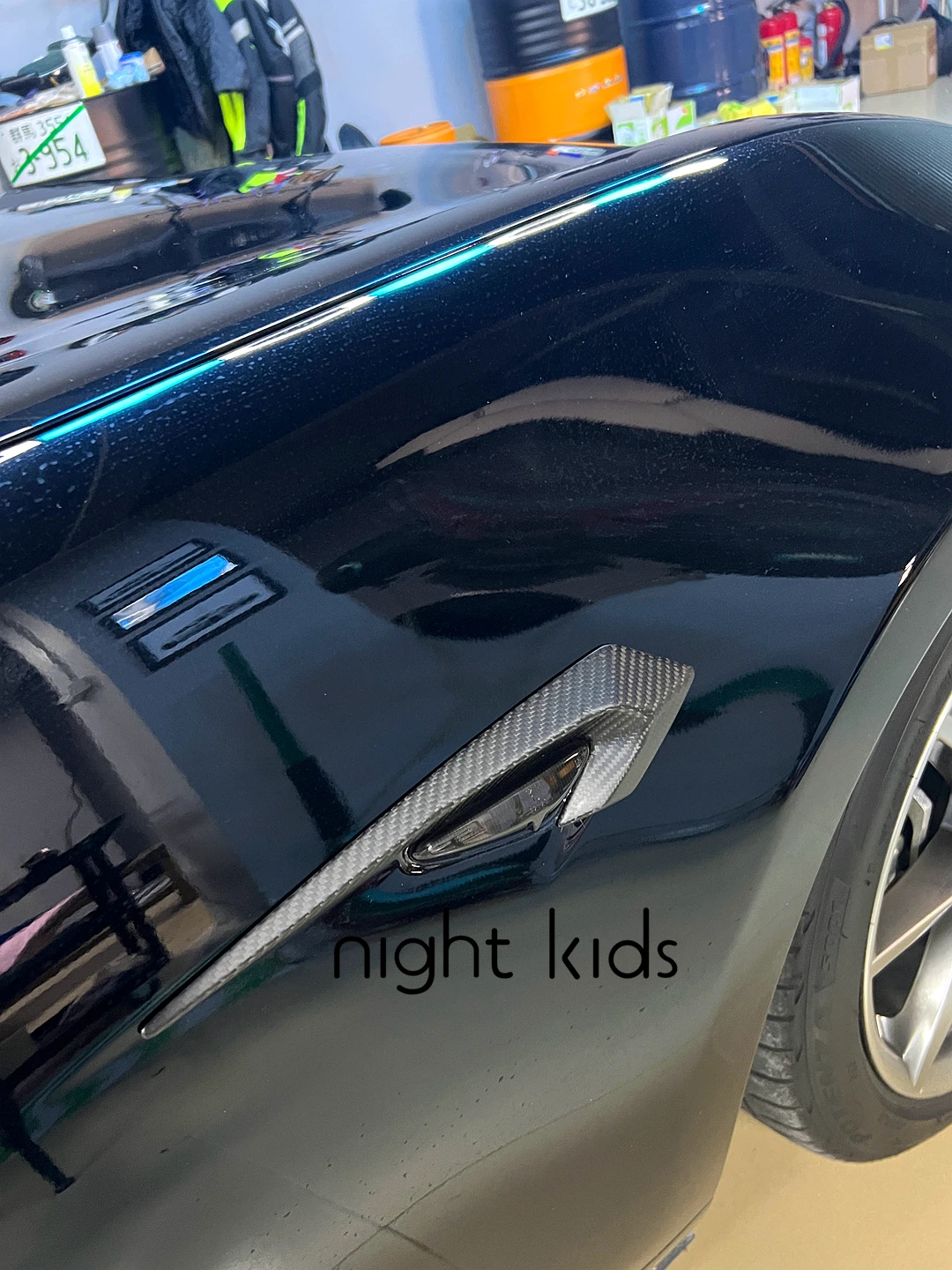 Night Kids for Mazda MX-5 ND Carbon Fiber Wing Trim Spoiler 2016-2023 MX5ND Carbon Fiber Accessories