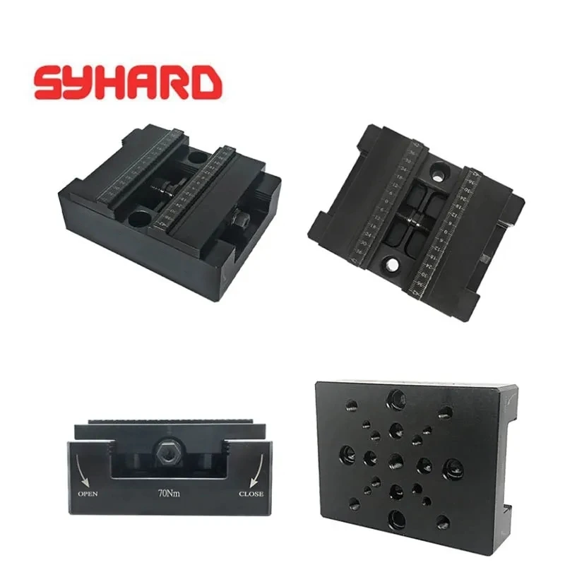 ความแม่นยำสูง Self-Centering Vise PAF-H90 Self-Centering Vise Center Vice Fixture เครื่องมือ5 Shalfs