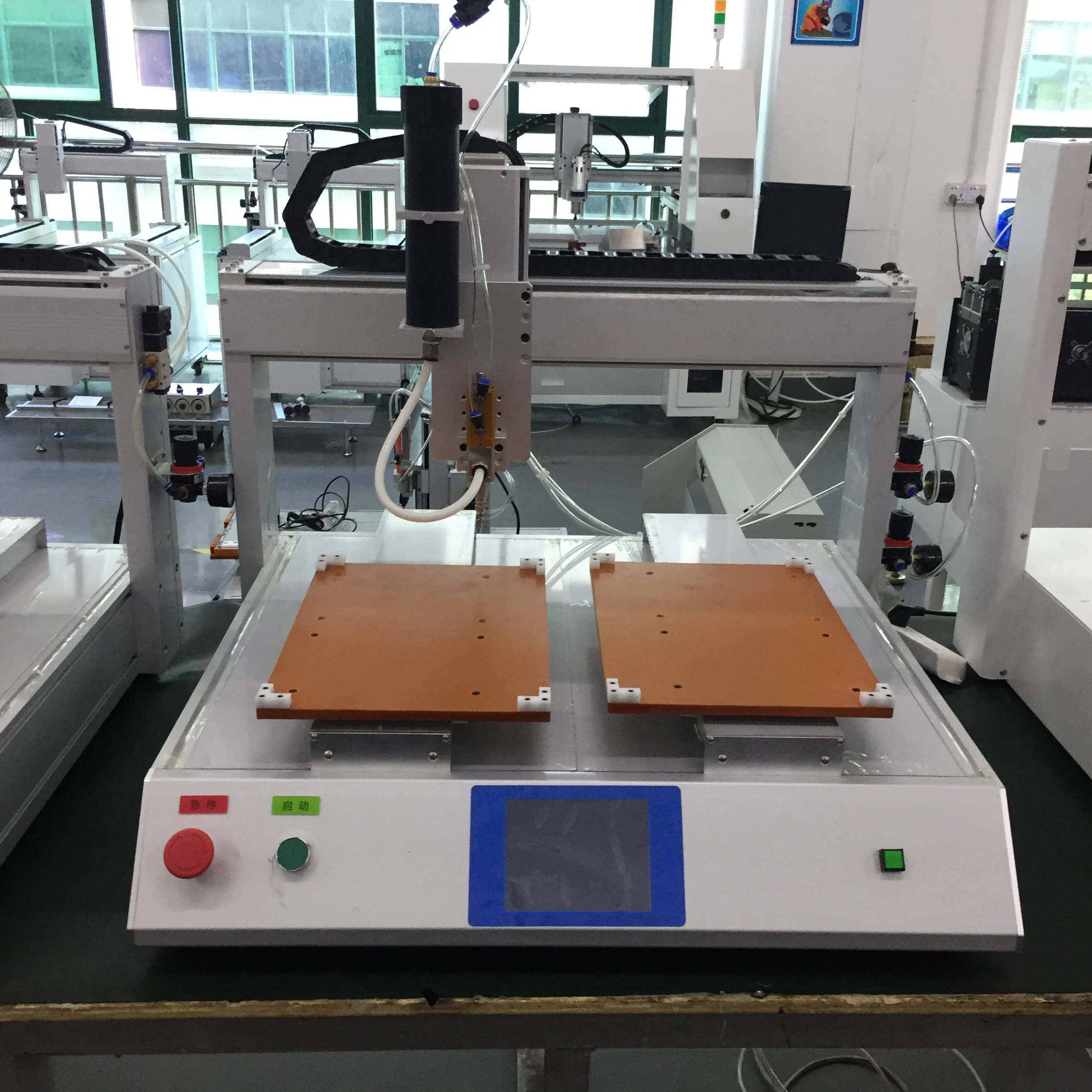 Los productos más vendidos, máquina dispensadora automática de líquido de pegamento de silicona de escritorio, superventas