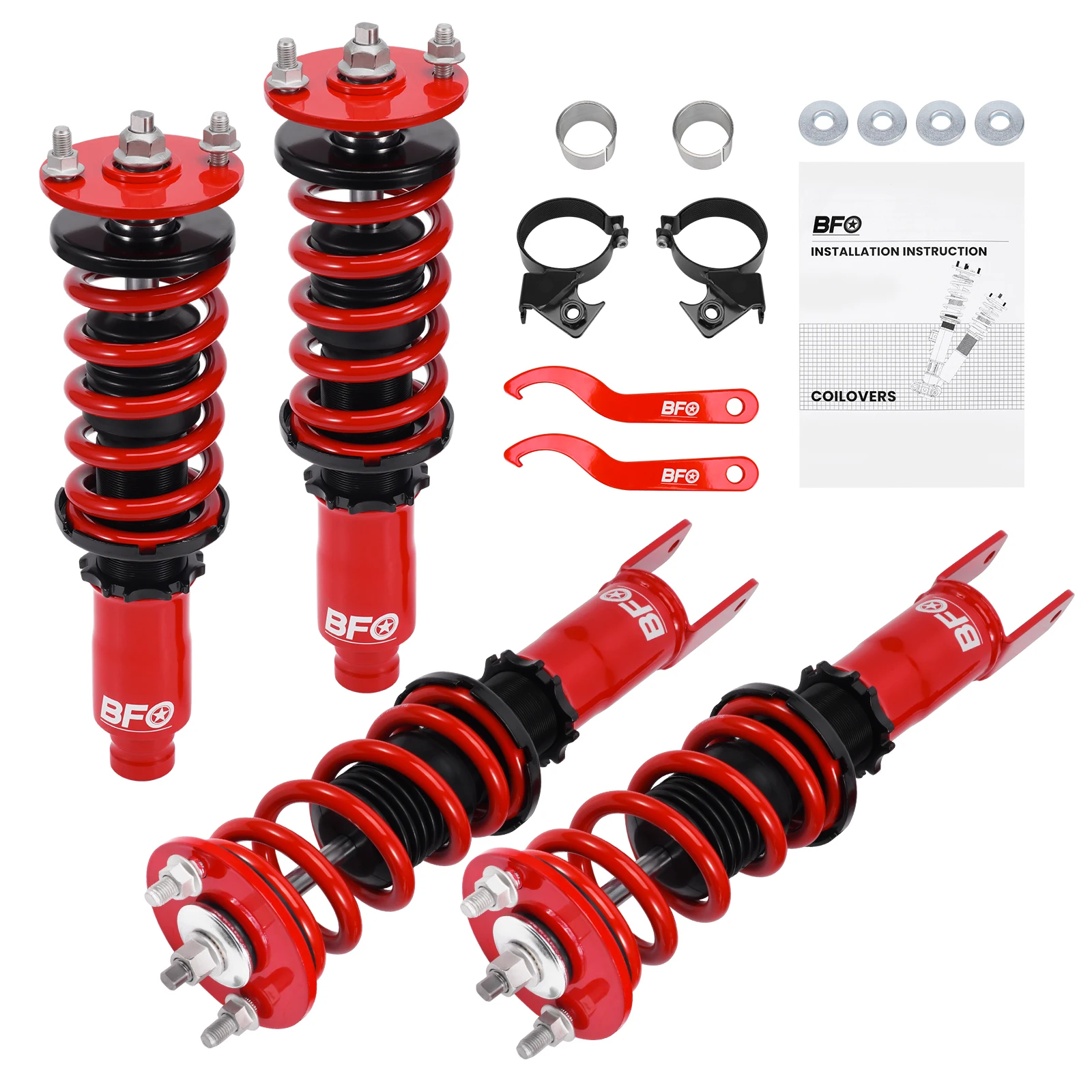 Full Coilovers Shocks Kit For Honda Civic 1992-1995 EG EH EJ Acura Integra 1994-2001 DC2 DC4