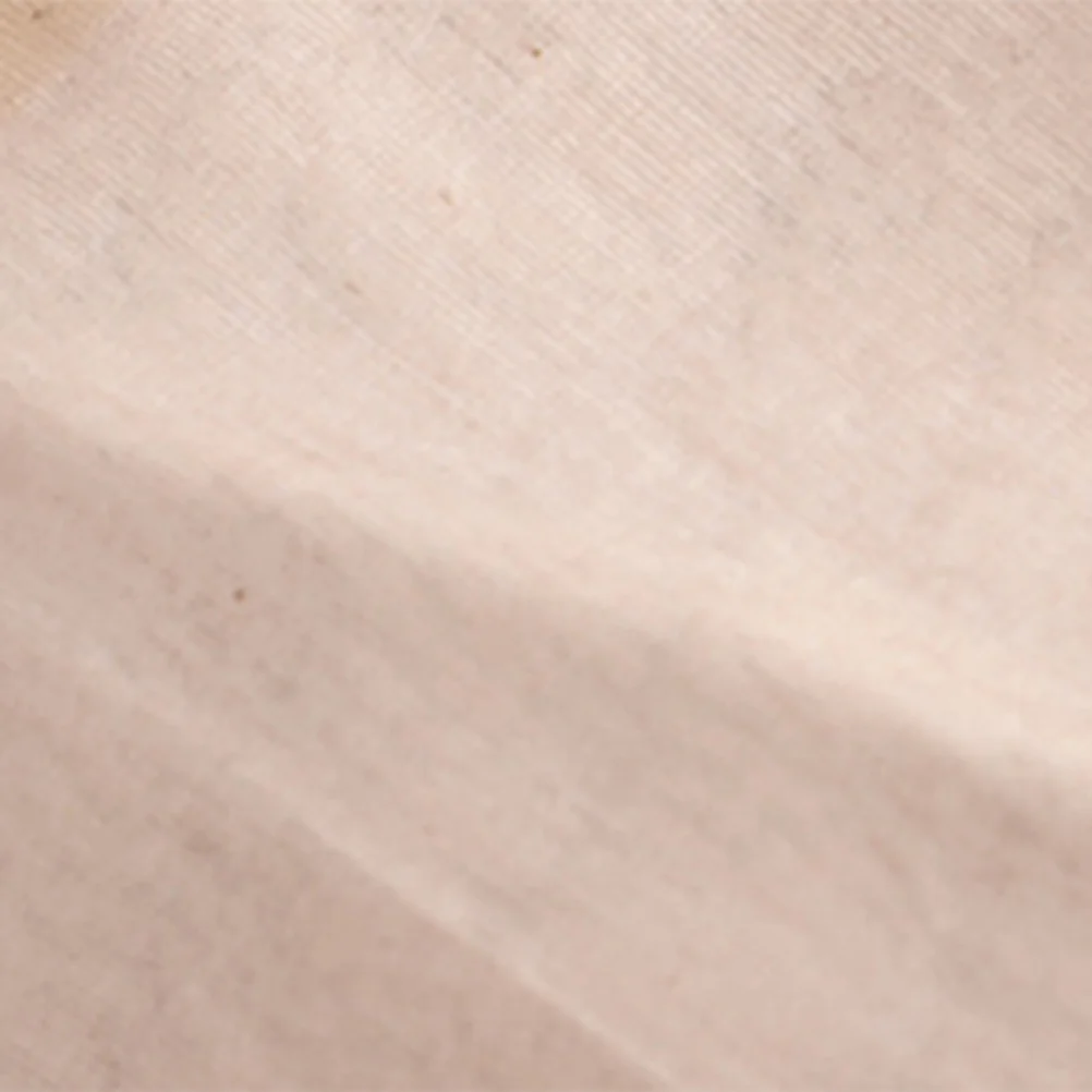 

10PCS 30x40cm Cotton Reuseable Drawstring Bags Strainer Filter Bag for Nut Milk Tea Fruit Juice Coffee Grounds